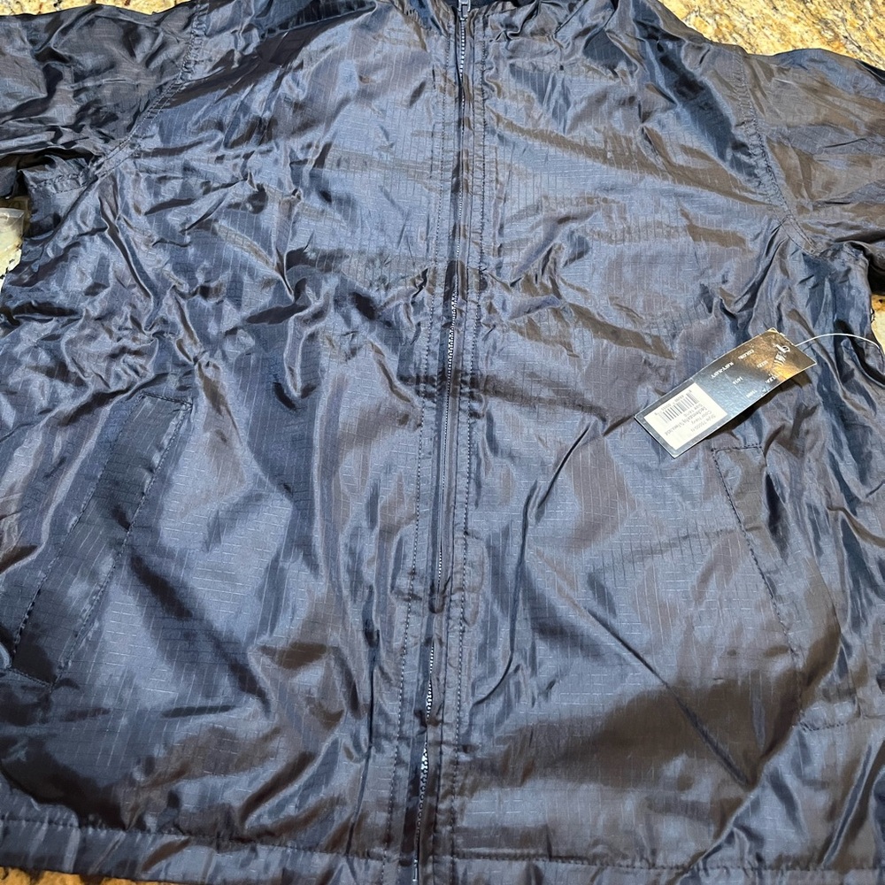 Kids Ultimate dark blue reversible   Jacket size 14/16 NWT